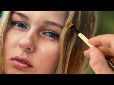 REALISTIC OIL PAINTING PORTRAIT :: 3 Years Later :: FRAGILE 2021 by Isabelle Richard