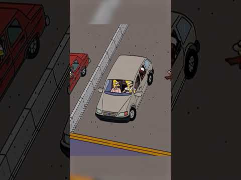 Homer gets Caught, ๐ฑ #thesimpsons #simpsons