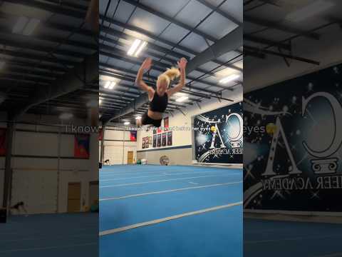 Tumbling bail π¬ #cheerleading #cheer #cheerleader #performancecheer #sports #fail #tumbling
