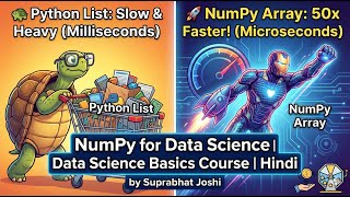 NumPy Explained from Scratch | NumPy Basics for Data Science & Machine Learning | Data Science
