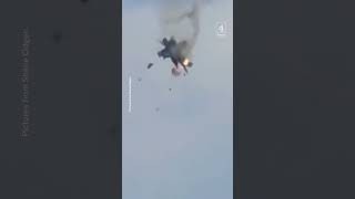 Two US navy jets crash at air show - all crew ejected to safety