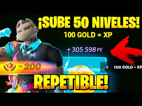 REPETIBLE MAPA XP +560.000 - SUBE RAPIDO 50 NIVELES DEL PASE DE BATALLA FORTNITE REMIX BUG XP GLITCH