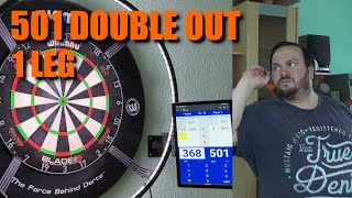 1 Leg - 501 Double Out // Darts-Training
