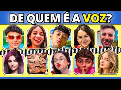 🔊 Adivinhe de Quem é a Voz? | Edição: Tropa do Taspio | Apenas 1% acerta tudo! #quiz #buuquiz