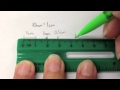 Understanding Metric Ruler Measurements