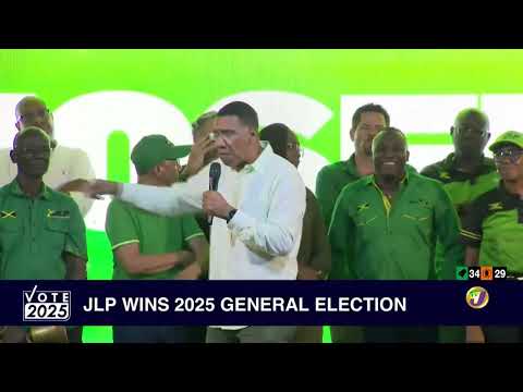JLP wins 2025 General Election | TVJ
