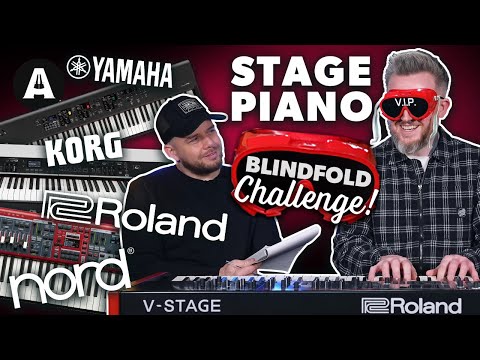 New Roland V-Stage vs Nord vs Yamaha vs Korg! - Blindfold Stage Piano Shootout