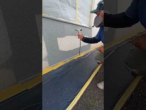 Airless Spray Painting satisfatório Airless #airless #airlesspainting