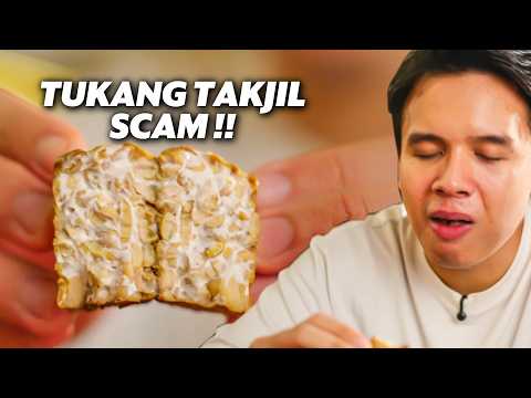 GORENGAN GAK FRESH! DIKASIH TEMPE MENTAH ! PENJUAL SCAM JUALAN TAKJIL - SAD FOOD