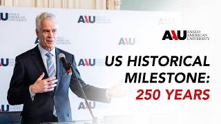 250 Years of the USA: Panel Debate at AAU Opened by Jiří Schwarz & U.S. Ambassador Nicholas Merrick