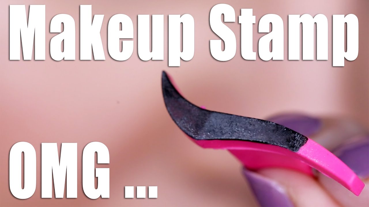 WINGED EYELINER STAMP. OMG