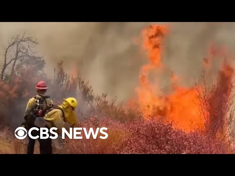 YouTube video thumbnail: Gifford Fire Burns More Than 83,000 Acres in California as Firefighters Battle to Contain Flames