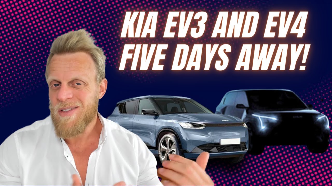 Kia about to unveil Tesla Model 3 rival, the EV3 and new SUV called EV4