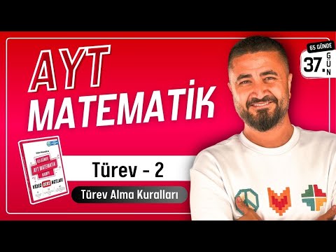 Türev Alma Kuralları  | 65 Günde AYT Matematik Kampı 37.Gün | Rehber Matematik