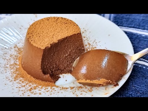 SÓ 3 INGREDIENTES, sem LEITE CONDENSADO, sem AÇÚCAR, sem CREME DE LEITE, sem OVO e sem FORNO!