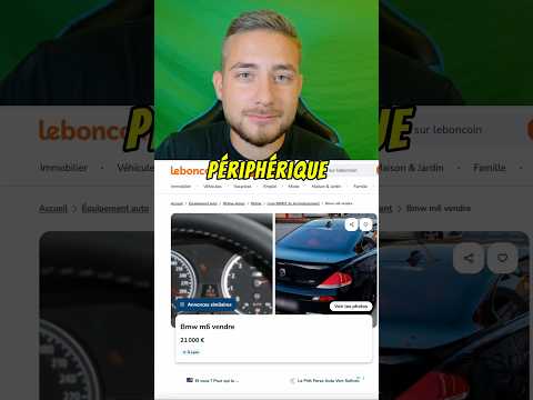 Le périphérique de Lyon se transforme donc en circuit de course ? 😅 #leboncoin #voiture #bmw