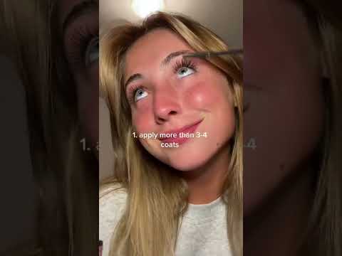 check comments for explanation! #fyp #mascara #badhabits