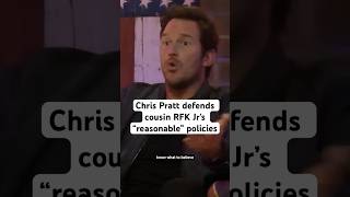 Chris Pratt tells Bill Maher he isn’t interested in talking politics with his cousin RFK Jr. #shorts