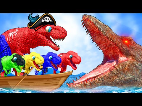 All Spiderman T-Rex vs Epic Tyrannosaurus Rex in Jurassic World Evolution 2 | JinPato_TV
