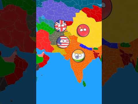 What If Pakistan Didn't Exist Anymore In Hindi #countries #countryballs #worldgeography #worldmap