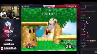 Smash Summit 2 Grand Finals:  Final Moments (Hbox Vs Armada)
