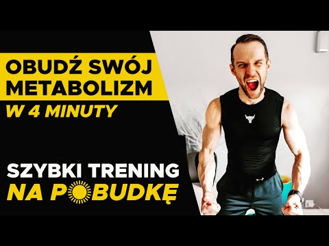 OBUDŹ METABOLIZM W 4 MINUTY! Szybki Trening Pobudzający BOOSTER 🔥 ćwiczenia na całe ciało