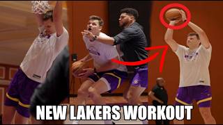 Walker Kessler NEW 3PT SHOT Changes EVERYTHING For The Los Angeles Lakers in SHOCKING Workout