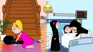 زوجة أبوي تسببت في دخول ندوشة للمستشفى 😭💔مؤثر جداً 😱