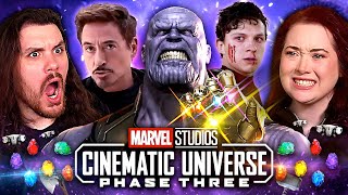 We BINGED **MARVEL PHASE 3** It Was PEAK Marvel