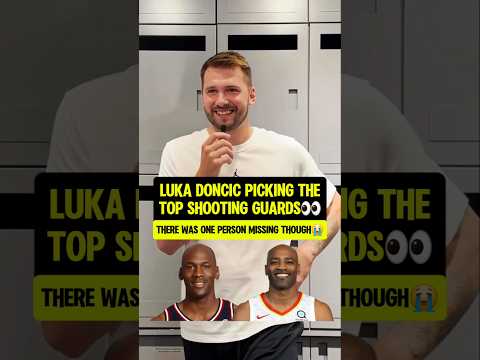 Luka picking the GOAT Shooting Guard 👀🐐   (via @FootLockerofficial )