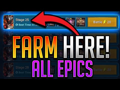 EVENT DUNGEON ALL EPICS 100% STAGE 25 TEAM! | Raid: Shadow Legends