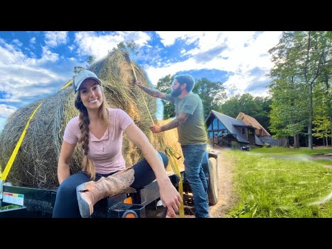 7 Years at Our Off-Grid Cabin | Massive Roof Closed In | Preparing for Winter