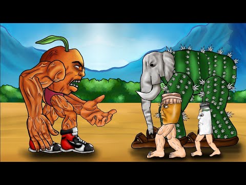 ODINDINDUN VS Lirili Larila And garamararamararam - BRAINROT Animation - Dc2