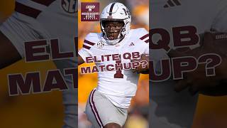 WOW: Mississippi State vs. South Carolina has an ELITE QB matchup #kamariotaylor #lanorrissellers