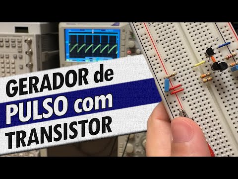 GERADOR DE PULSO COM TRANSISTORES (MUITO SIMPLES!)