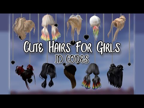 Roblox Hair Id Codes Girls 07 2021 - girl hair roblox id