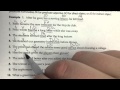 Identifying Sentence Components