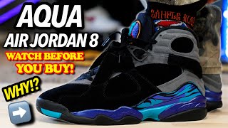 SOMEBODY DID THIS…Air Jordan 8 AQUA 2025 ON FEET REVIEW! Watch BEFORE You BUY! 2007 Vs 2025 Compared