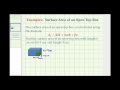 Surface Area of Open Top Boxes