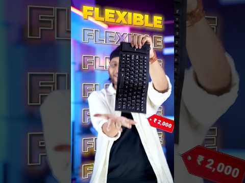 Best Flexible Keyboard From Amazon | ₹200 Vs Flexible Keyboard #gadgets | Tech spy #shorts #tech