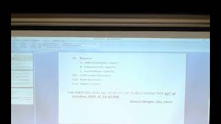 11/4/2025  Board Of Alderman meeting