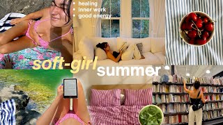 romanticizing slow soft-girl summer 🌼 i needed a break