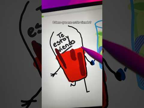 Cómo que me estas viendo? 😰 #artworkout #dibujo #artedigital #art #draw #digitalart #dibujo