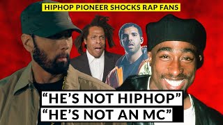 👀 Hip-hop Pioneer Praises Eminem, 2Pac & SLAMS Jay Z, Drake: Internet Reacts