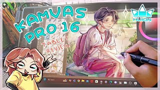 ✨Kanvas Pro 16 Pro (2.5k) Review ✨| Small Chats & Drawing Process