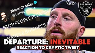 Maxx Crosby's Cryptic Tweet: Is He Forcing His Way Out of Las Vegas?