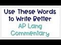 AP Lang Writing Techniques and Concepts