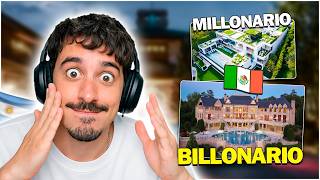 🇦🇷 ARGENTINO REACCIONA a MANSIONES de MÉXICO, así VIVEN los MILLONARIOS en MÉXICO 🇲🇽