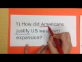 Understanding Westward Expansion Concepts
