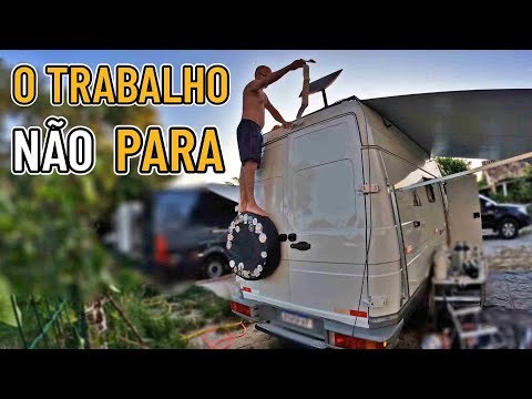 FAZENDO uns AJUSTES no MOTORHOME